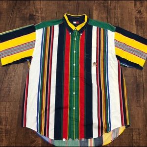 (SOLD) Vintage Tommy Hilfiger Stripped Shirt